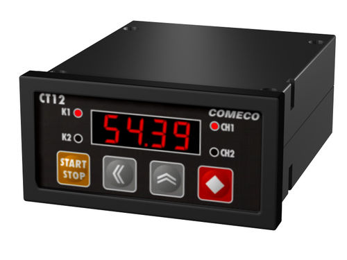 Цифровой таймер - max. 9 999 min | CT12 - Comeco Control & Measurement - монтируемый на панель / программируемый