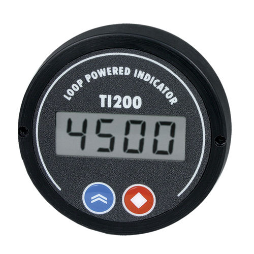 Индикатор для измерения температуры - 3 - 22 mA | TI200 series - Comeco Control & Measurement - цифровой / для установки на панель / с питанием от контура