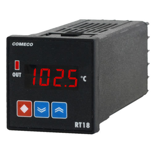 Контроллер температуры со светодиодным индикатором - -99 °C ... +999 °C | RT18 - Comeco Control & Measurement - программируемый / для промышленности