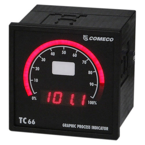 Индикатор для процесса - -10 °C ... +65 °C | TC66 - Comeco Control & Measurement - цифровой / для установки на панель