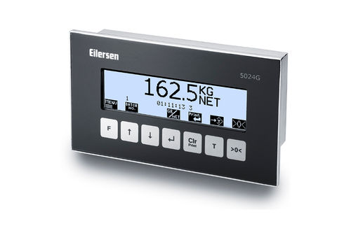 Весовой терминал ЖК-дисплей - OIML | 5024G - Eilersen Electric Digital Systems A/S - встраиваемый / IP44