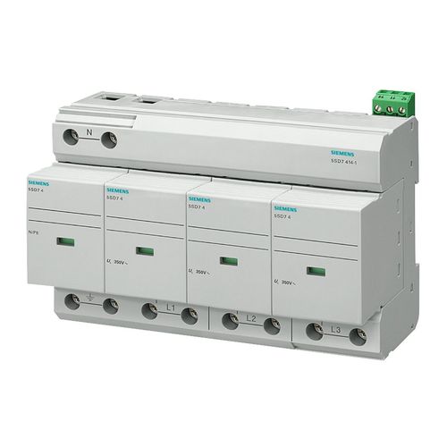 Молниеотвод тип 1 - 5SD7  - Siemens Low-voltage – Power distribution - телесигнализации / для электроустановки / для электронного оборудования