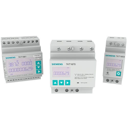 Прибор для измерения мощности счетчик активной энергии -  7KT PAC1600 - Siemens Low-voltage – Power distribution - на DIN-рейке