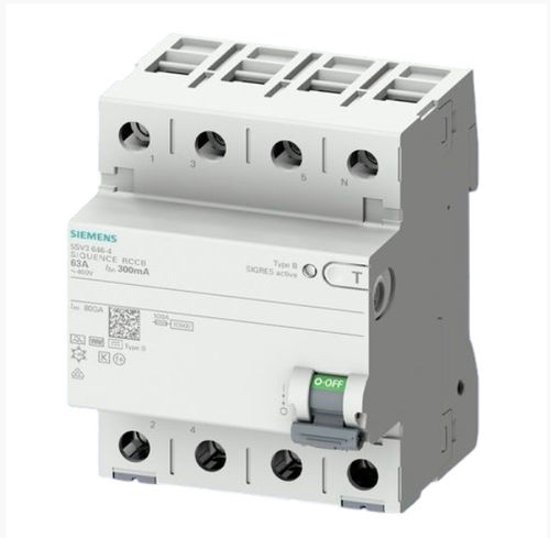 Дифференциальное дифференциальное устройство остаточного тока - 5SV3 - Siemens Low-voltage – Power distribution - для защиты от сверхтоков / постоянный ток / переменный ток