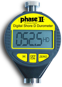 Твердомер Shore D - 0 - 100 HSD | PHT-980 - Phase II - переносной / с цифровым индикатором