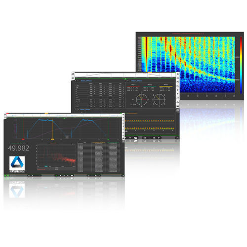 Программное обеспечение для сбора данных - OXYGEN - DEWETRON GmbH - для анализа / для измерений / для визуализации