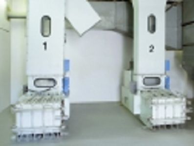 Упаковочный пресс для текстиля - LUWA Air Engineering AG - вертикальный / с фронтальной загрузкой