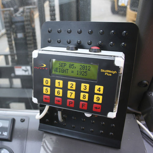 Весы для вилочного погрузчика - SkidWeigh ED4 - Integrated Visual Data Technology Inc - гидравлический / с отдельным индикатором / IP67