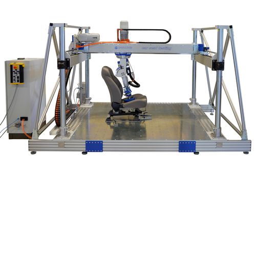 Испытательный стенд на знакопеременный изгиб - Hegewald & Peschke Meß- und Prüftechnik GmbH - для сиденья / для спинки кресла