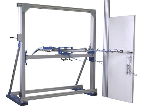 Испытательный стенд для двери - Hegewald & Peschke Meß- und Prüftechnik GmbH - мультипараметры / с непрерывным движением / механический
