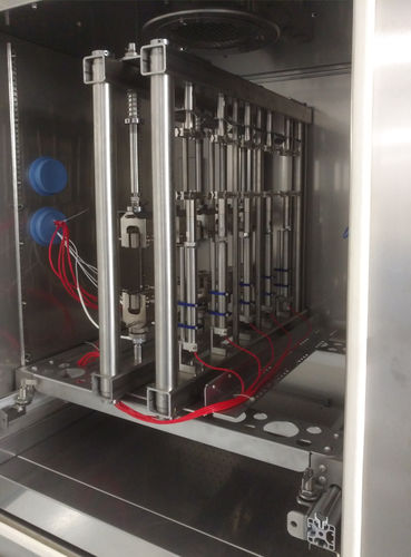 Испытательное оборудование текучести - Hegewald & Peschke Meß- und Prüftechnik GmbH - для кожи / для лаборатории / механическое