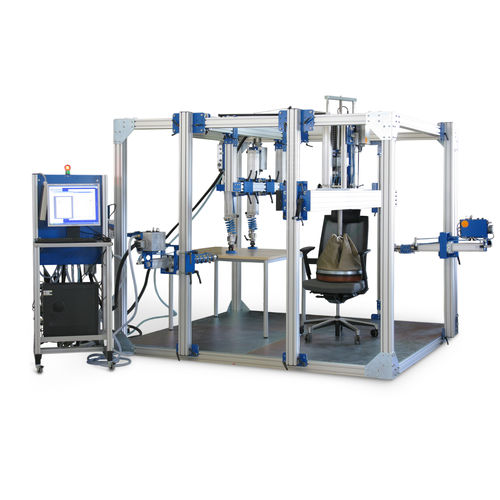 Испытательный стенд изгиба - Hegewald & Peschke Meß- und Prüftechnik GmbH - универсальный / управляемый с помощью ПК / для элементов мебели