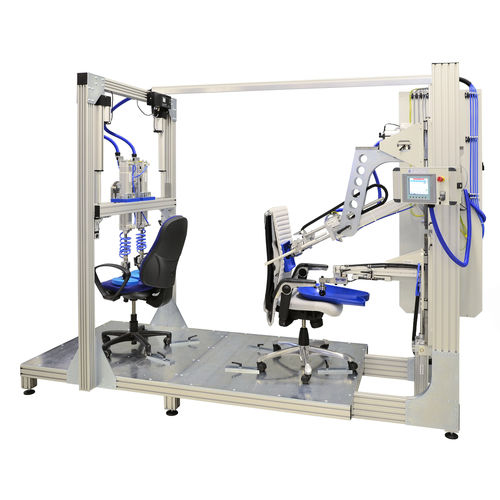 Испытательный стенд на знакопеременный изгиб - Hegewald & Peschke Meß- und Prüftechnik GmbH - для мебели / для стула / двойной