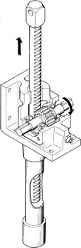 Реечный домкрат - Nippon Gear - сталь