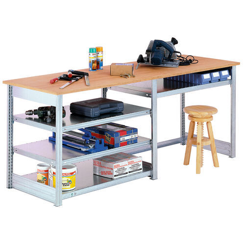 Верстак из стали - 10-12682 - BITO-Lagertechnik Bittmann - модульный