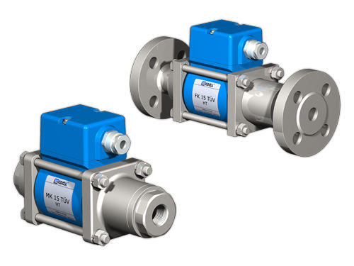 Электромагнитный клапан с прямым приводом - MK 15 TÜV HT, FK 15 TÜV HT - Müller co ax GmbH - 2 канала / NF / для жидкого топлива