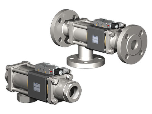 Клапан для коммутации - VMK-H 50 DR, VFK-H 50 DR - Müller co ax GmbH - коаксиальный