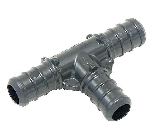 Пневматический фитинг - 1/2" - Watts Water Technologies - рифленый / Т-образный / из пластика