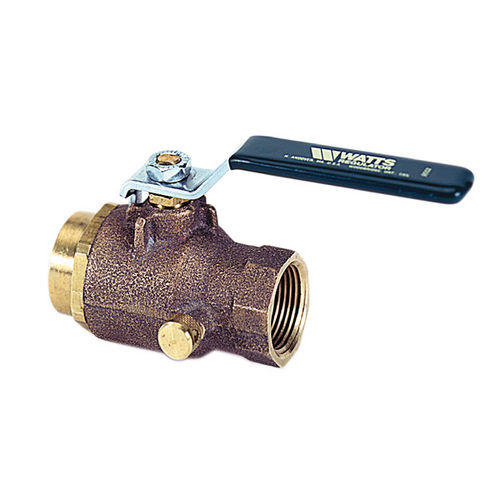 Клапан со сферическим золотником - B6300, B6301 - Watts Water Technologies - с рычагом / спускной / для пара