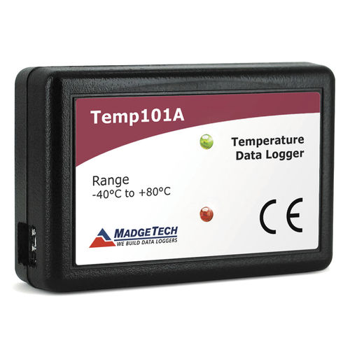 Регистратор данных для измерения температуры - Temp101A - MadgeTech - с интерфейсом ПК / без экрана / для контроля