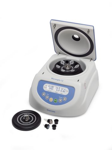 Машина-центрифуга для лабораторий - 100-14, 500 rpm, RCF - 12, 400xg | Microspin 12 - Grant Instruments - вертикальная / высокая скорость