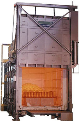 Печь с выдвижным подом - Car Bottom Box Furnace - Thermal Product Solutions - для теплового удара / газовая