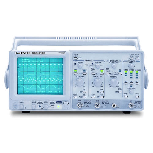 Аналоговый осциллограф - GOS-6100 series - Instek - настольный / 2 канала