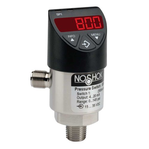 Электронный прессостат - 800  - NOSHOK - для жидкостей / из нержавеющей стали / IP65