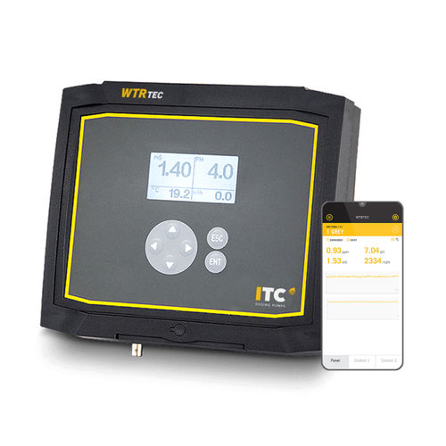 Система наблюдения для измерения температуры - WTRtec  - ITC - pH / расхода / проводимость