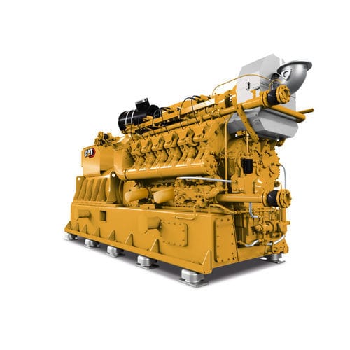 Генераторная установка с природным газом - CG170-12 - CAT Electric Power - на биогазе / трехфазовая / стационарная