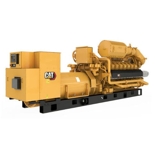 Генераторная установка с природным газом - G3516H - CAT Electric Power - на биогазе / с водородом / трехфазовая
