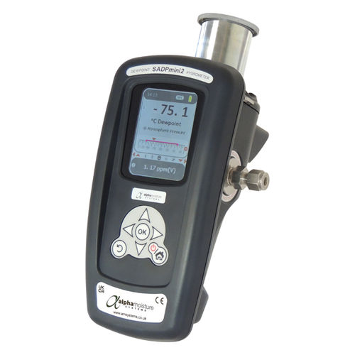 Переносной прибор для измерения точки росы - SADPmini2 - Alpha Moisture Systems Ltd - с дисплеем LCD / USB / с регистратором данных