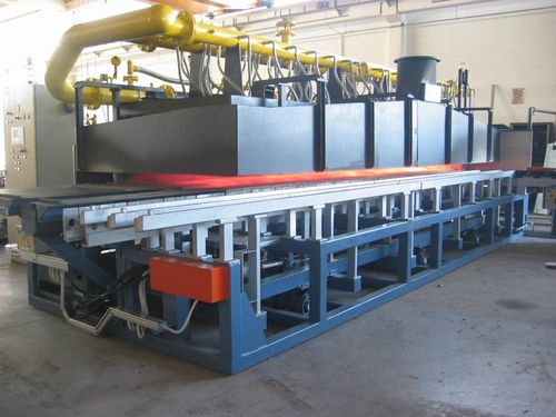 Туннельная печь - Sistem Teknik Industrial Furnaces - для термообработки / газовая / для пластинчатой рессоры