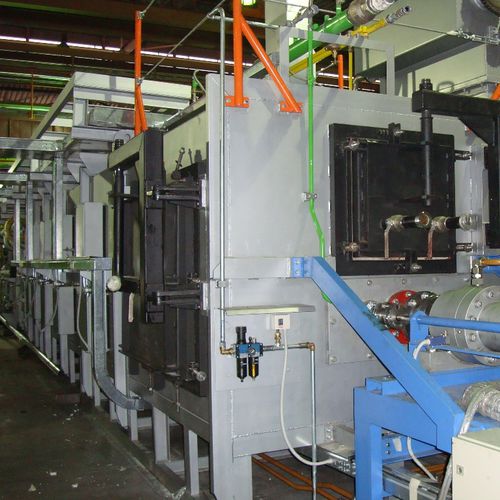 Туннельная печь - Sistem Teknik Industrial Furnaces - для термообработки / газовая