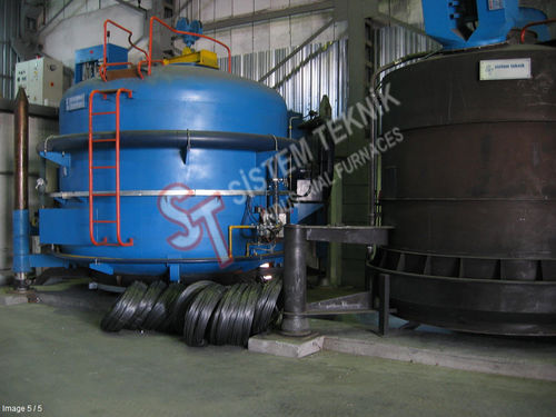 Печь с защитным колпаком - Sistem Teknik Industrial Furnaces - колодец / для термообработки / газовая
