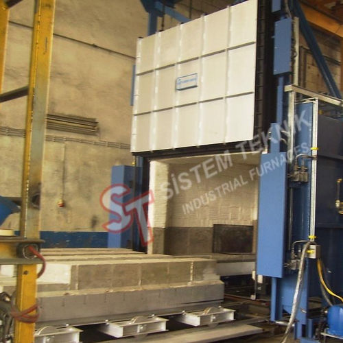 Печь с выдвижным подом - Sistem Teknik Industrial Furnaces - для закалки / электрическая / газовая