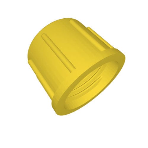 Резьбовая крышка - AC series - DBI Plastics - круглая / из пластика / для соединения