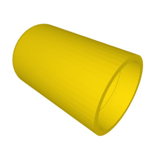 Цилиндрическая крышка - ML series - DBI Plastics - из пластика