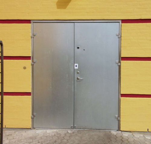 Створчатый ворота - MH0502I - DAN-doors - из нержавеющей стали / из гальванизированной стали / для холодильной камеры