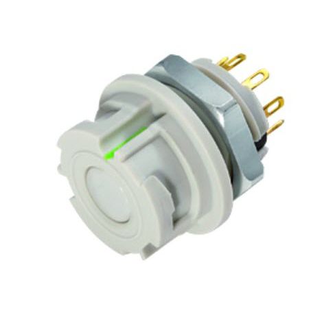 Соединитель для передачи данных - 770 MED series - Franz Binder GmbH + Co. Elektrische Bauelemente KG - для источника электропитания / круговой / внутренняя резьба