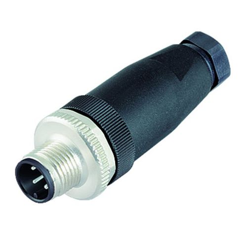 Соединитель для передачи данных - 715 series - Franz Binder GmbH + Co. Elektrische Bauelemente KG - для источника электропитания / круговой / наружная резьба