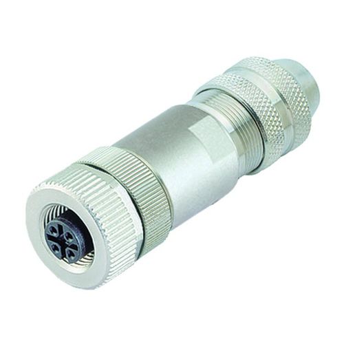 Соединитель для передачи данных - 825 series - Franz Binder GmbH + Co. Elektrische Bauelemente KG - для источника электропитания / круговой / внутренняя резьба