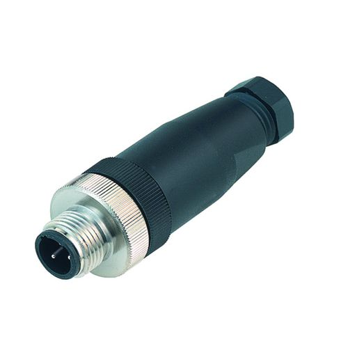 Соединитель для передачи данных - 815 series - Franz Binder GmbH + Co. Elektrische Bauelemente KG - для источника электропитания / наружная резьба / блокируемый винтом