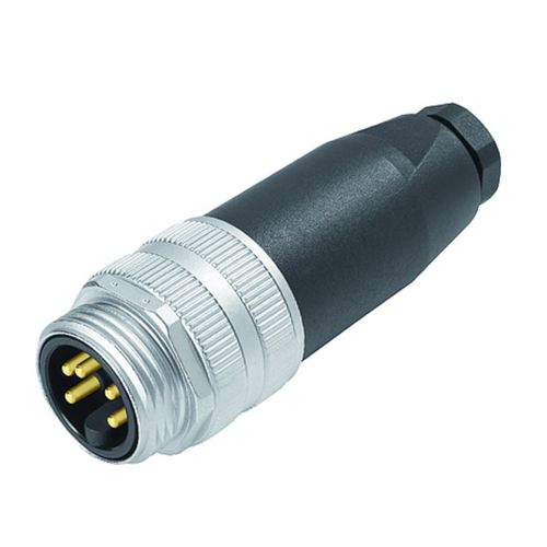 Соединитель для передачи данных - 820 series - Franz Binder GmbH + Co. Elektrische Bauelemente KG - для источника электропитания / круговой / наружная резьба