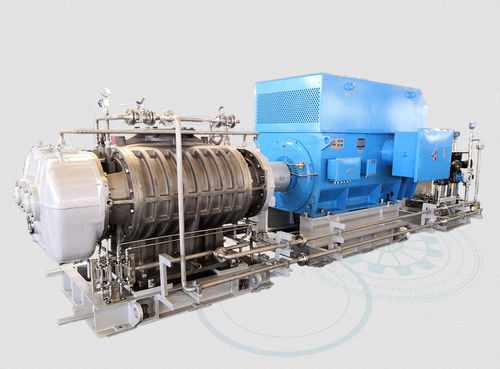 Выдуватель для газов - Shandong Zhangqiu Blower Co.,Ltd - с ротором / с лопастями типа Рутса / одноуровневый