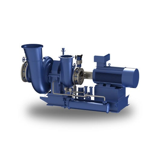 Одноуровневая турбовоздуходувка - Shandong Zhangqiu Blower Co.,Ltd - промышленная / осевая / с зубчатой передачей