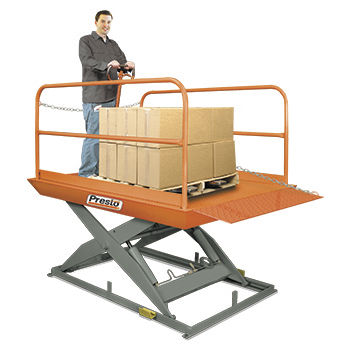 Подъемный стол для погрузочной платформы - PDL series - Presto Lifts - ножничный / стационарный
