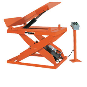 Ножничный подъемный стол - XT series - Presto Lifts - гидравлический / стационарный / откидной