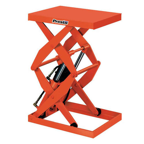 Двойной ножничный подъемный стол - DXS series - Presto Lifts - сильфонный / гидравлический / стационарный
