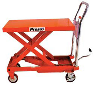Ножничный подъемный стол - XP, WXP series - Presto Lifts - электрический / мобильный / роликовый
